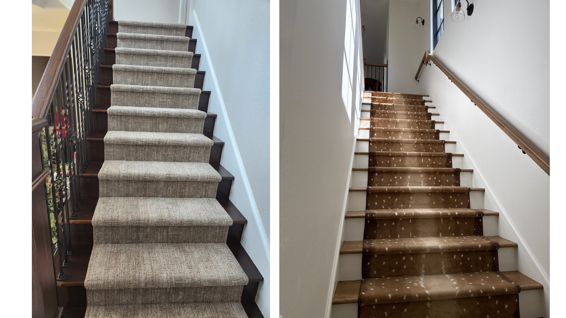 custom Stair Runners installation in Cypress, TX